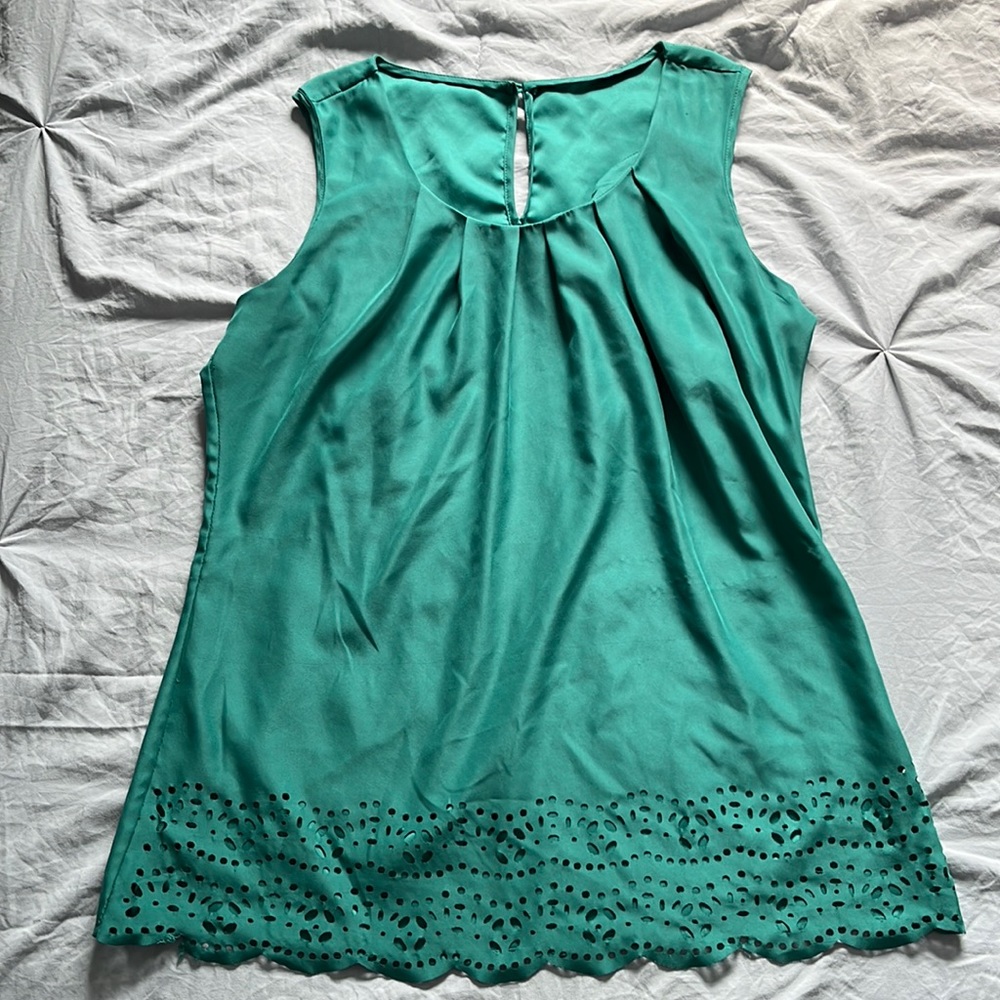 Sleeveless Dress Blouse